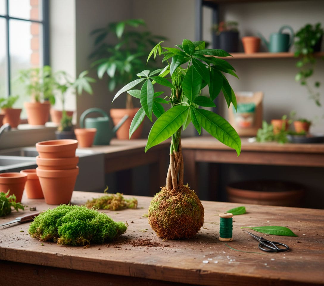 cambiar-musgo-kokedama