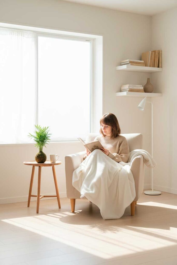 persona-leyendo-con-kokedama